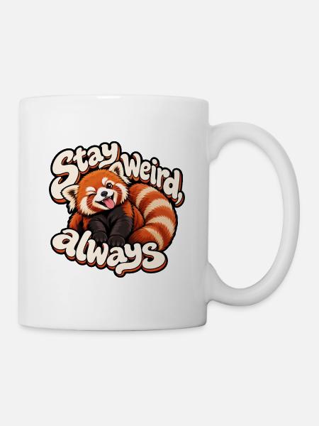 Kleiner Panda - Tasse - Weiß
