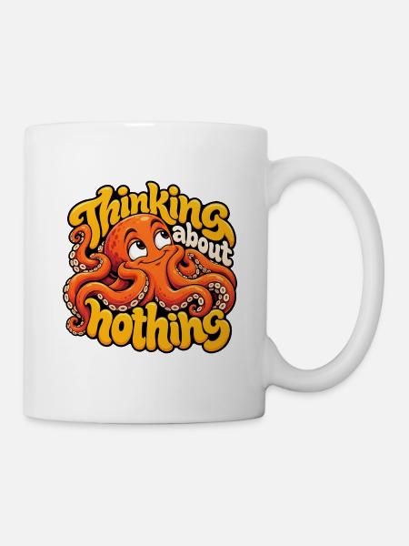 KRAKE - Tasse - Weiß