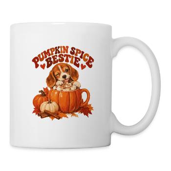 Pumpkin Spice Bestie - Tasse - Weiß - Rechts