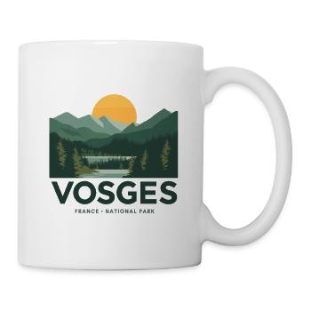 Vosges France National Park - Tasse - Weiß - Rechts