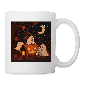The Cozy Haunting - Tasse - Weiß - Rechts