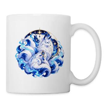 Lunar Spirit Fox - Tasse - Weiß - Rechts