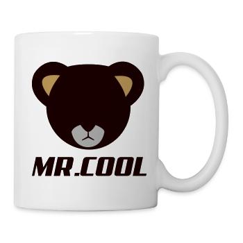 Bärenkopf Logo MR Lodol - Tasse - Weiß - Rechts