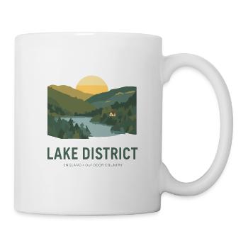Lake District England Outdoor Country - Tasse - Weiß - Rechts