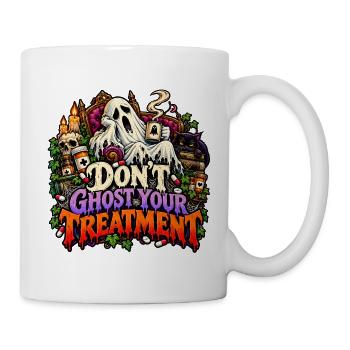Unheimliche Geisterbehandlung - Tasse - Weiß - Rechts