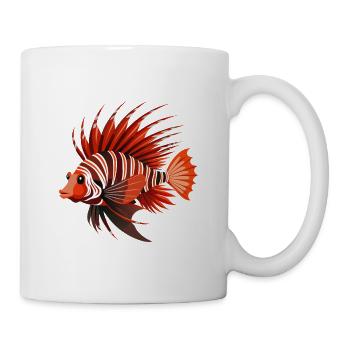Rotfeuer - Tasse - Weiß - Rechts