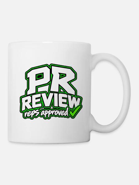 PR-REZENSION - Tasse - Weiß