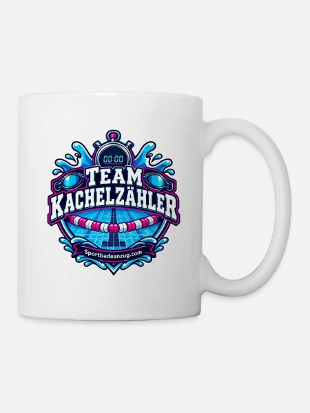 Team Kachelzähler Splash - Tasse - Weiß