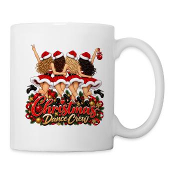 Weihnachten Dance Crew Mädels  - Tasse - Weiß - Rechts