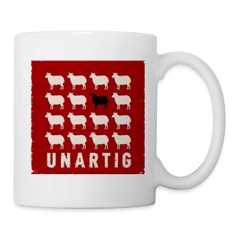 Unartig - Tasse - Weiß - Rechts