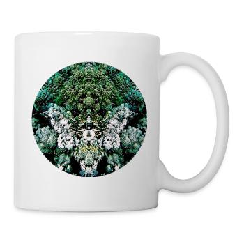 Natur Mandala unterwasser Engel - Tasse - Weiß - Rechts