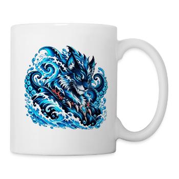 Wildtiere × Meeres- und Meeresbewohner - Tasse - Weiß - Rechts