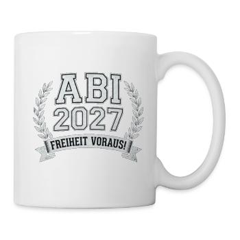 ABI 2027  - Tasse - Weiß - Rechts