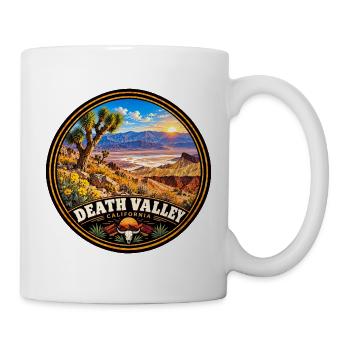 Roadtrip durch Kalifornien Death Valley - Tasse - Weiß - Rechts