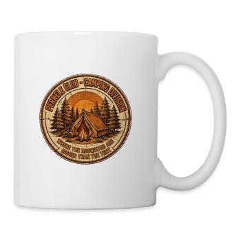 PERKELE CLUB – Campingabteilung - Tasse - Weiß - Rechts