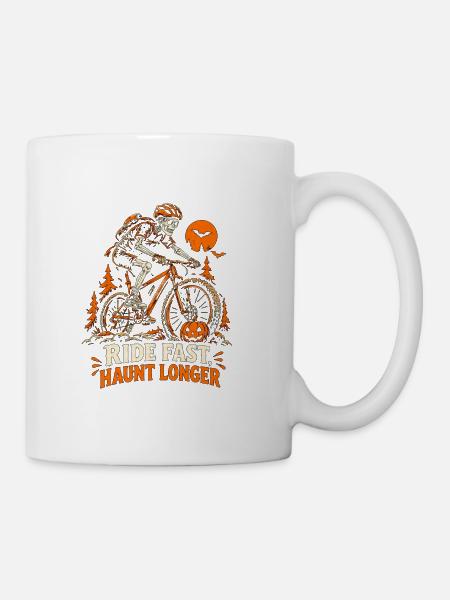 Fahr schnell, spuke länger - Tasse - Weiß
