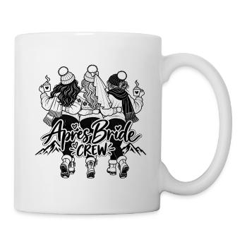 Après Bride Crew Winter JGA - Tasse - Weiß - Rechts