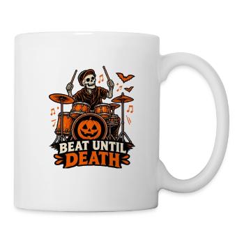 Schlag bis zum Tod - Tasse - Weiß - Rechts