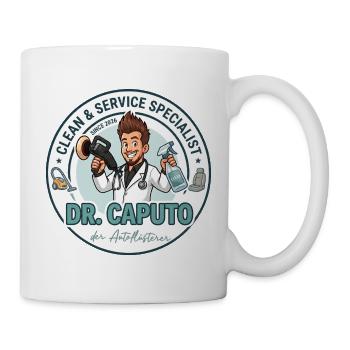 Dr. Caputo der Autoflüsterer - Tasse - Weiß - Rechts