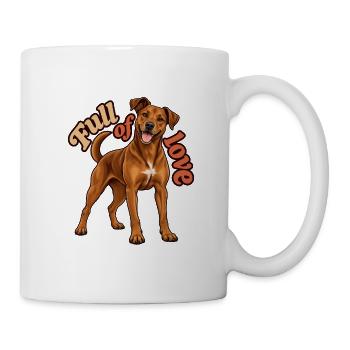 Florida Cracker Cur - Tasse - Weiß - Rechts