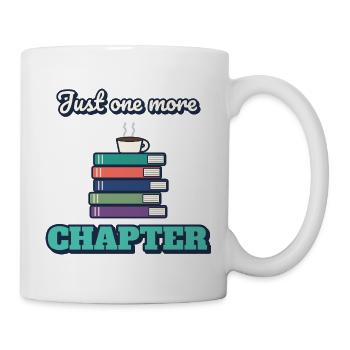Nur noch ein Kapitel - Tasse - Weiß - Rechts