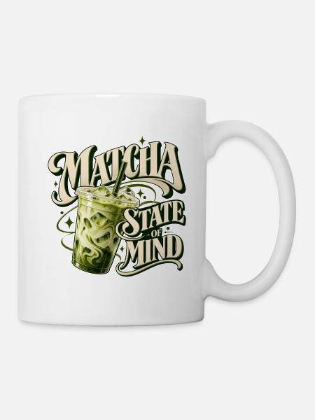 Matcha-Geisteszustand - Tasse - Weiß