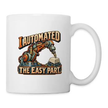 Automatisierter Tastendruck - Tasse - Weiß - Rechts