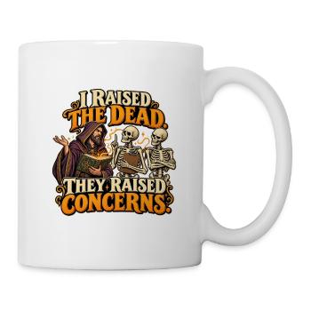 Untote Bedenken - Tasse - Weiß - Rechts