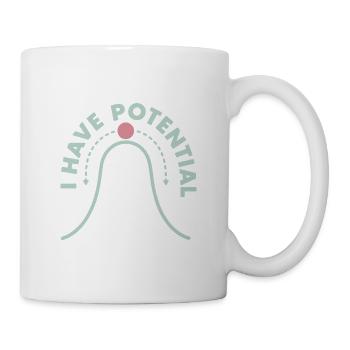 Ich habe Potenzial - Tasse - Weiß - Rechts