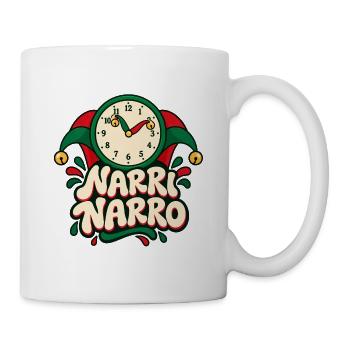 Narri Narro Fasnet 11:11 T-Shirt - Tasse - Weiß - Rechts