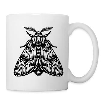 Goth Motte - Tasse - Weiß - Rechts