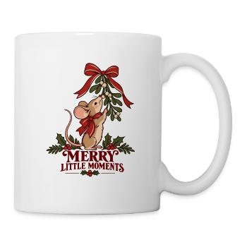 Merry Little Moments Christmas Mouse - Tasse - Weiß - Rechts