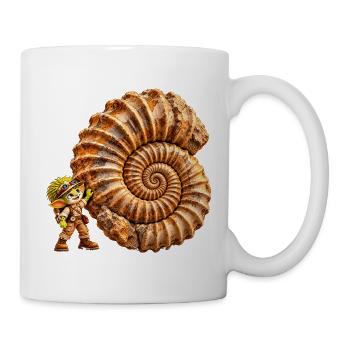 Wenuma Ammonit - Tasse - Weiß - Rechts