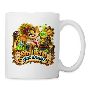 Wenuma Strahlend Gut Drauf - Tasse - Weiß - Rechts