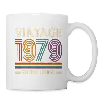 Vintage 1979 – Limitierte Retro-Edition - Tasse - Weiß - Rechts
