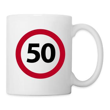 50 Birthday - Mug - white - Right