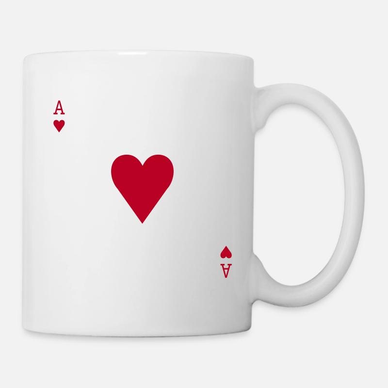 As de corazones - Mug - white