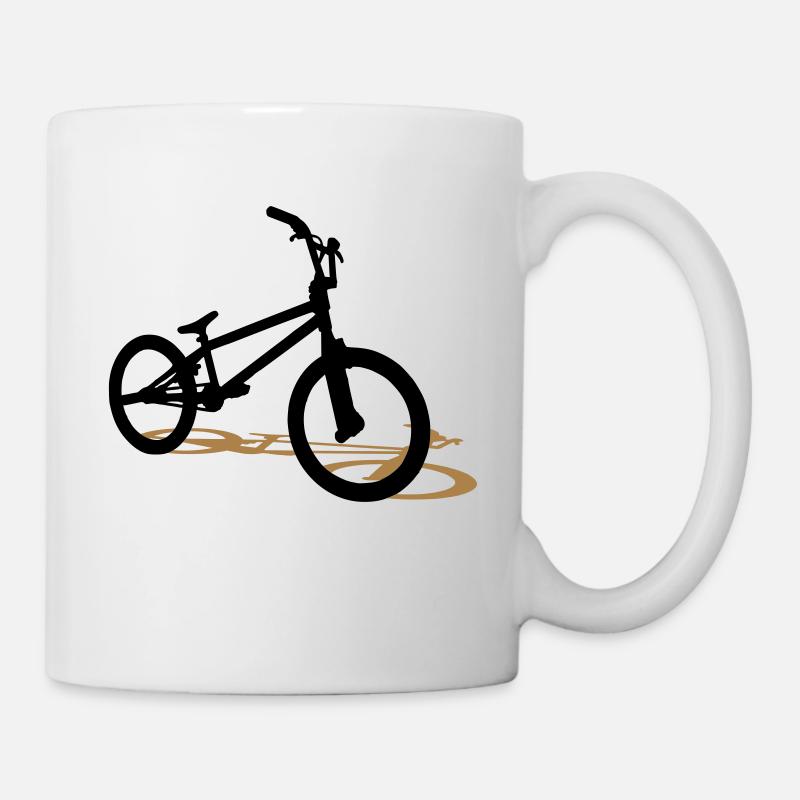 BMX - Tasse - Weiß