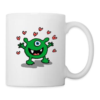 monster_love - Mug blanc - blanc - Droite