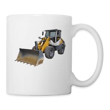 Chargeuses sur pneus - Mug blanc - blanc - Droite