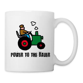 power_to_the_bauer_c - Mug - white - Right