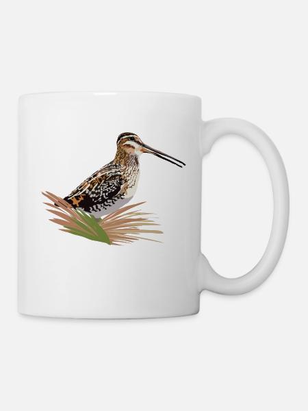 Doppelschnepfe - Tasse - Weiß