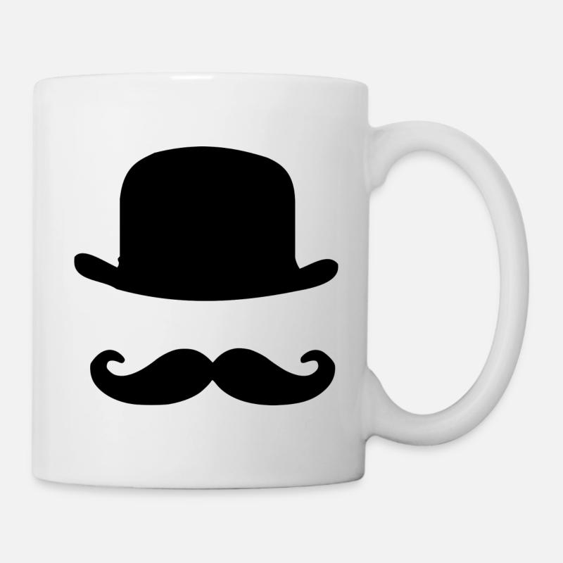 Hipster - Tasse - Weiß