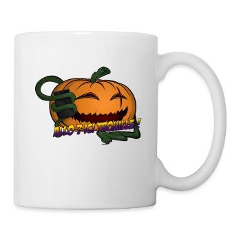 Allo ? Ici trouille ! - Mug blanc - blanc - Droite