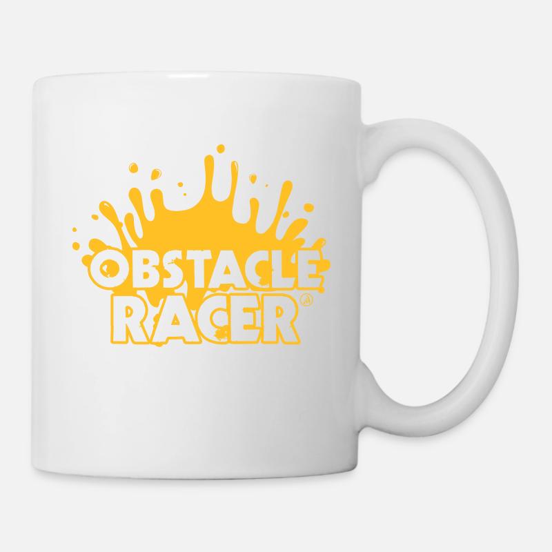 Obstalce Racer - Mug - white