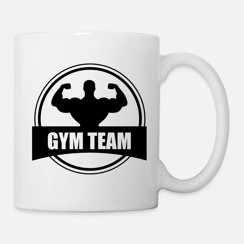 Gym team - Tasse - Weiß