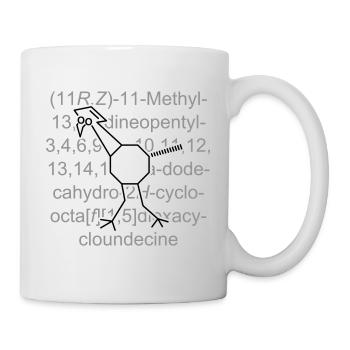 Bigbird - oiseaux - chimie - Mug blanc - blanc - Droite