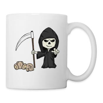 Petite faucheuse - Mug blanc - blanc - Droite