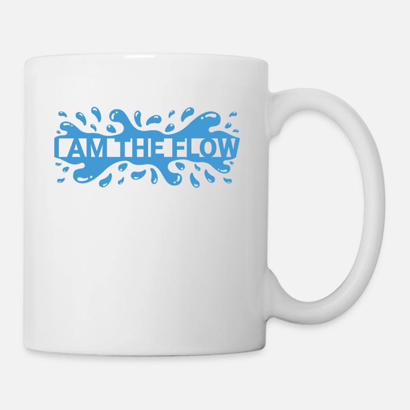 Ich bin der Fluss - Ich bin der Fluss - Tasse - Weiß