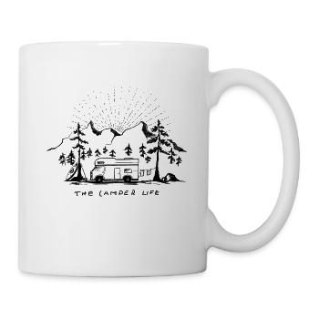 The Camper life - Mug - white - Right